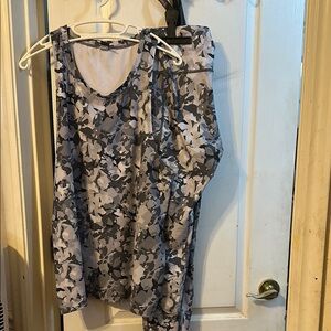 Savvy Monochrome Camouflage Activewear Set